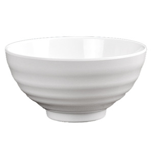 Fabricante vende vajilla de melamina, tazones de plástico, tazones para sopa, tazones blancos A5 para arroz, tazones para comida rápida de hotel y cantina, de 4.5 pulgadas. - Product Image 4