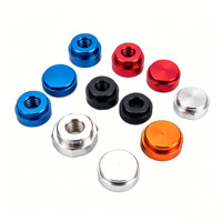 Llaveros de Aluminio Anodizado Personalizados, Piezas de Maquinaria de Precisión Mecanizadas por CNC, Material de Acero Inoxidable Compatible con Electroerosión por Hilo