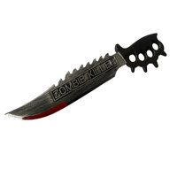 Halloween Bayonette Arme Scie à chaîne tueuse Accessoires de costume pour fête Costumes de cosplay Festival des fantômes Épée de simulation en plastique
