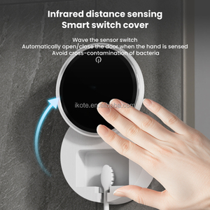 Wall Mounted <strong>Toothbrush</strong> <strong>Head</strong> Cover Rechargeable UV Sterilization <strong>Holder</strong> for Any Size <strong>Toothbrush</strong> - Product Image 2