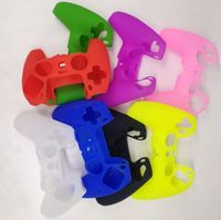 Coque en silicone pour manette de jeu, protection intégrale antichoc, antidérapante, douce, adaptée à la peau, plusieurs couleurs pour PS5