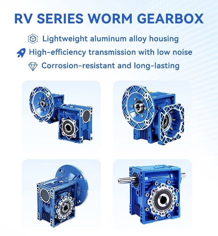 Servo Motor Specialized NMRV Worm Reducer Gearbox Low Noise High ...