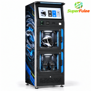 เครื่องดูแลรักษาหมวกกันน็อคอัจฉริยะ SuperFulee OEM ODM หน้าจอสัมผัส 10 นิ้ว ปรับแต่งรูปลักษณ์ได้ ระบบจัดการบนคลาวด์ - Product Image 1
