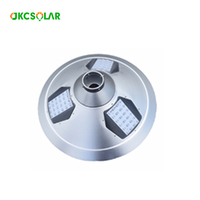 Lampe murale solaire LED UFO à télécommande, IP65, température de couleur réglable 3 tons, faisceau large pour jardin