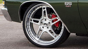 عجلات HS-02037 مصنوعة حسب الطلب من قطعتين من سبائك الألومنيوم المصقولة والمطروقة مناسبة لسيارات <span class=keywords><strong>BMW</strong></span> - Product Image 6