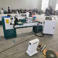 Vortek PL1220 CNC-Holzdrehmaschine mit 4-5kW Motor, Kugelumlaufspindel, Hartmetallklinge, 200mm Schwingdurchmesser, Einfache Bedienung, 1 Jahr Garantie