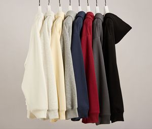 Sweat-shirt à capuche zippé unisexe rétro de haute qualité, personnalisable, 300 g/m², poids lourd, style streetwear, pour l'hiver - Product Image 3