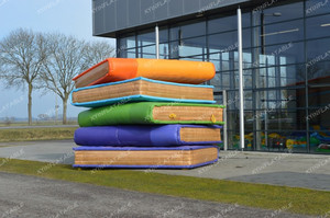 Modèle de ballon de livre gonflable géant personnalisé annonçant des objets gonflables avec un design unique - Product Image 4