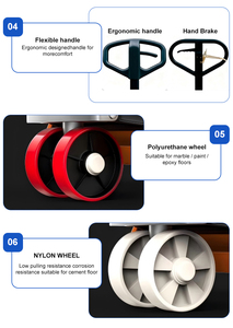 รถยกพาเลทแบบแมนนวลไฮดรอลิกจีน ยี่ห้อ China Pump ขนาด 1 ตัน รองรับน้ำหนักได้หลายระดับ 1T/1.5T/2T พร้อมล้อหนา - Product Image 3