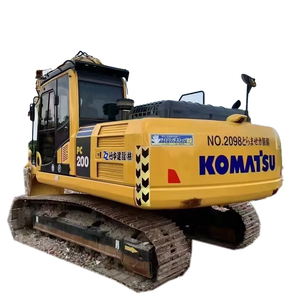 Le Japon a fait l'excavatrice de creusement hydraulique PC200 a utilisé des machines d'excavatrice de chenille de KOMATSU - Product Image 1