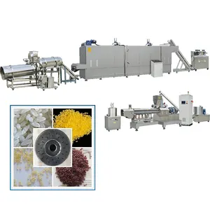 Fortified Artificial Rice Extruder Machine Nutrition-Fortified Rice Making Snack Machine