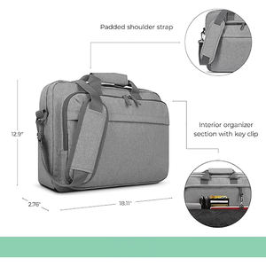 Venta al por mayor personalizado RPET viaje negocios mensajero piloto Doctor peluquero mujeres ejecutivo Portátil Bolsa de gran capacidad maletín para hombres - Product Image 3