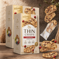 Boîtes à biscuits divisées en papier, sacs personnalisés et emballages cadeaux, emballage individuel de biscuits en vrac de qualité alimentaire, boîte en plastique