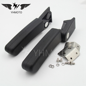 Reposabrazos de Aluminio para Motocicleta, Reposabrazos Traseros Plegables ABS para Baúl Superior, Reposabrazos para Asiento Trasero para BMW, <span class=keywords><strong>KTM</strong></span>, YAMAHA, SUZUKI - Product Image 6