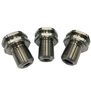 ชิ้นส่วนกลึงซีเอ็นซีความแม่นยำสูงสำหรับชิ้นส่วนอากาศยาน งานกลึงไทเทเนียม ความคลาดเคลื่อน ±0.001 - Product Image 1