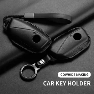 Bao đựng chìa khóa ô tô bằng da cho BMW 7 Series I7 X7 G07 LCI IX <span class=keywords><strong>i20</strong></span> X1 u11g70 G09 XM U06 g81 M3 Phụ kiện bảo vệ chìa khóa ô tô - Product Image 3