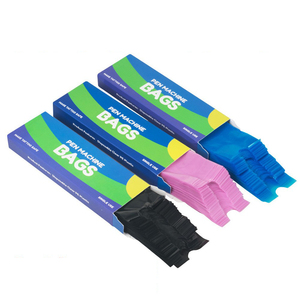 Bolsas Protectoras de Plástico para Máquinas de <span class=keywords><strong>Tatuar</strong></span>, Desechables, Impermeables, <span class=keywords><strong>a</strong></span> Prueba de Polvo, en Azul, Rosa y Negro, para Accesorios de Artistas del Tatuaje - Product Image 4