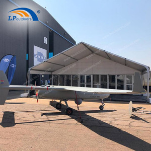 เต็นท์กระโจมสำหรับใช้ในการประชุมเชิงปฏิบัติการอุตสาหกรรมเครื่องบินเฮลิคอปเตอร์ติดผนังกระจก - Product Image 3