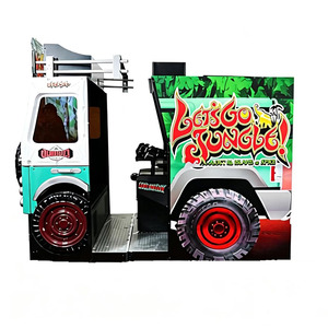 Machine de tir d'arcade à monnayeur pour 2 joueurs, avec double pistolet, thème Monstre Métallique, pour centre de jeux intérieur, borne d'attraction - Product Image 5