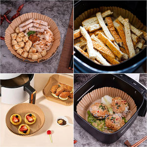 <span class=keywords><strong>Papel</strong></span> para Freidora de Aire, 200 Unidades, Redondos, para Canastas de 5 a 8 Cuartos, Sin Blanquear, Antiadherentes, Resistentes al Aceite, <span class=keywords><strong>Papel</strong></span> para Freidora de Aire - Product Image 4