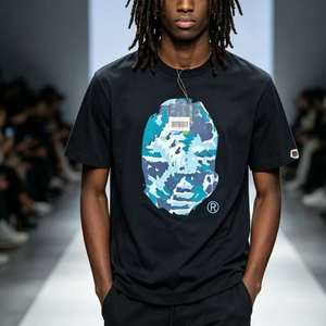 Camiseta Moderna de Estilo Urbano, Diseño Creativo, Ajuste Cómodo, Perfecta para Quienes Aman la Moda Única - Product Image 6