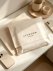 Bolsa de Algodón Natural con Certificación REACH, Bolsa para Polvo con Logotipo Personalizado y Cinta, para Empaque de Bolsos y Ropa de Lujo - Product Image 5