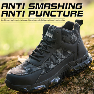 <span class=keywords><strong>Scarpe</strong></span> <span class=keywords><strong>da</strong></span> <span class=keywords><strong>Lavoro</strong></span> Leggere e Traspiranti per <span class=keywords><strong>Uomo</strong></span> con Punta in Acciaio Impermeabile per Escursionismo e Montagna in Estate e Autunno - Product Image 6