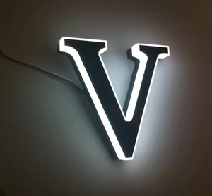Letrero de acrílico con letras iluminadas <span class=keywords><strong>LED</strong></span> más vendido, letrero de letras <span class=keywords><strong>LED</strong></span> retroiluminado portátil, letrero de negocios - Product Image 6
