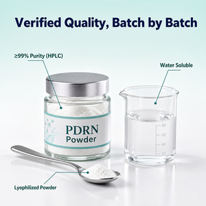 ผง PDRN เกรดเครื่องสำอาง ความบริสุทธิ์ 99% ดีเอ็นเอ<span class=keywords><strong>ปลา</strong></span><span class=keywords><strong>แซลมอน</strong></span> โพลีเดอไซริโบไนตรอยด์ วัตถุดิบสำหรับเซรั่ม ครีม ต่อต้านริ้วรอย - Product Image 3