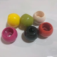 Couvercles intelligents en plastique de haute qualité 22mm épaissi rond brillant diffuseur sans flamme bouchons de bouteilles bouchon à vis