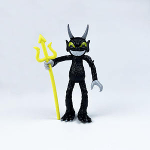 Juego de 6 Figuras de Anime Kawaii de Cuphead, Muñecos de Juguete, Figuras de Juego, Decoración, Adornos, Juguetes para Niños, Regalo de Navidad - Product Image 6