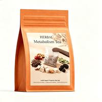 Tisane à base de plantes pour le métabolisme, mélange botanique, boisson bien-être quotidienne, pour l'indigestion, les ronflements et la perte d'appétit, 30 sachets