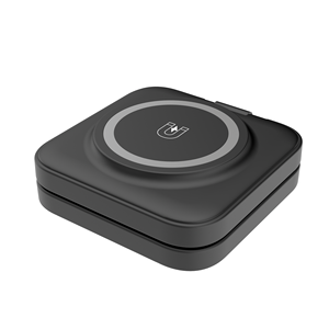 새로운 도착 마그네틱 충전기 무선 전화 홀더 자석 전화 14 15W 고속 접이식 무선 충전 - Product Image 3