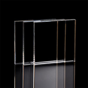 Hoja <span class=keywords><strong>de</strong></span> vidrio acrílico fundido transparente Hoja <span class=keywords><strong>de</strong></span> plástico transparente 2Mm 3Mm 5Mm 6Mm Placa acrílica extruida gruesa - Product Image 1