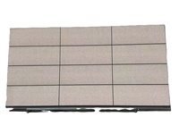 Panneau mural sandwich en PU à texture de pierre colorée pour villa préfabriquée, isolation thermique et acoustique, directement de l'usine