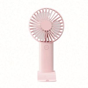 Modern Portable Mini Handheld Fan Phone Stand-Custom Logo Silk Screen Printed USB Rechargeable ABS Material Promotional <b>Gifts</b> - Product Image 3