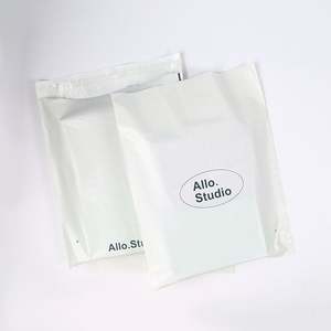 Enveloppes en polyéthylène imperméables 10x13 pouces, enveloppes en polyéthylène blanches, sac de courrier, fermeture autocollante, sac d'expédition pour vêtements - Product Image 2