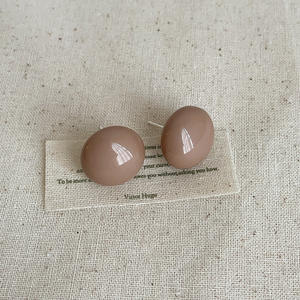 2025แฟชั่นอินเทรนด์ผู้หญิงเครื่องประดับลูกอมกลมลูกปัดต่างหูเรซิ่นสำหรับเด็กผู้หญิง - Product Image 6