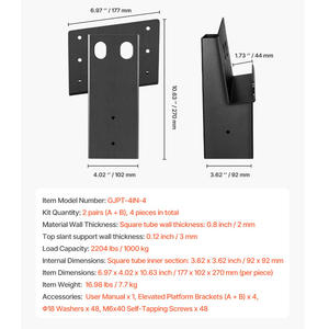 توريد المصنع مباشرة الغزلان الوقوف في الهواء الطلق منصة اطلاق النار سقيفة قوس رمز الزاوية 4x4 بوصة - Product Image 1