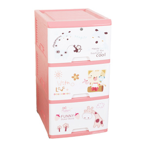 Armoire de rangement à tiroir pour bébé, élégante, en plastique, bon marché, design - Product Image 2