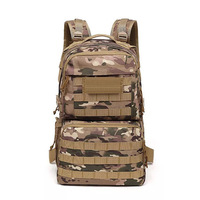 Sac à dos tactique étanche de grande capacité Système de sangle MOLLE Cordon de choc Sangles de compression pour le sport d'aventure en plein air