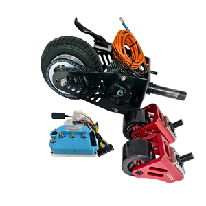 Bộ phuộc trước xe Crazy Cart hiệu suất cao với động cơ và bộ bánh xe 4 inch - Product Image 6