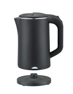 欧胜品牌促销批发1.7升双壁包装电热水壶不锈钢自动关闭快速煮沸 - Product Image 4