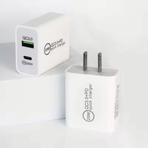 EU US <b>PLUG</b> 20W Quick Phone Charger Best QC 3.0 Universal Usb + <b>Type</b> <b>C</b> Wall Charger <b>Adapter</b> - Product Image 4