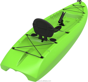 แพ็คเกจเรือคายัคพลาสติกแข็งสำหรับตกปลาแบบนั่งบน พร้อมเบาะรองนั่ง EVA - Product Image 4