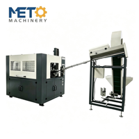 Machine de soufflage de bouteilles PET/PC entièrement automatique à 3 cavités METO MT-300 avec composants d'origine Zhejiang, prix compétitif