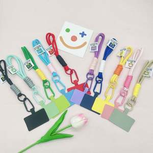 <b>Phone</b> Accessories Colorful Wrist Straps Hand Lanyard Cute Charms for iphone <b>Chain</b> Lanyard Keychain Key-cord Hanging Rope - Product Image 1