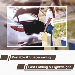 Outdoor BBQ <b>Height</b> <b>Adjustable</b> Picnic Camp Kitchen <b>Table</b> Lightweight Aluminum <b>Folding</b> Camping <b>Table</b> <b>With</b> Storage - Product Image 6