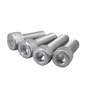 Vis à tête cylindrique à six pans creux DIN912 A2 en acier inoxydable, finition brute, tailles M12, pour la construction, vente en gros - Product Image 4