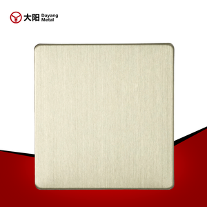 8K vàng bạc đen hồng vàng dày <span class=keywords><strong>201</strong></span> 304 316 ASTM trang trí tấm thép không gỉ - Product Image 1